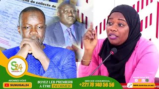 Direct Refus de Fiche de Parrainage à Sonko à al DGE le décryptage de Yayou Fatima de Pastef [upl. by Rettuc]