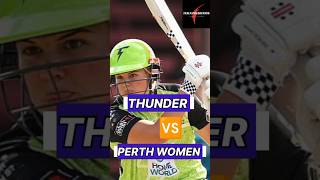 Sydney thunder vs Perth scorchers Women Match Winner Prediction 🏆 match winner cricket ytshots [upl. by Aiela]