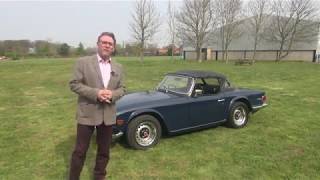 Triumph TR6 triple carb fast road spec  superb sound [upl. by Megen306]