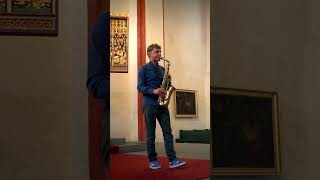 Libertango für Saxophon Solo live in der Kirche [upl. by Ylam]