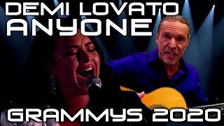 Vocal Coach Reacts DEMI LOVATO Anyone Grammy Awards 2020 Ken Tamplin Vocal Academy [upl. by Bust]