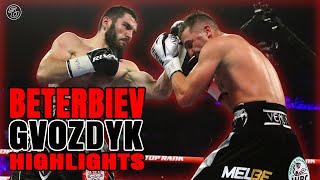 ARTUR BETERBIEV UNIFIES MAKES HISTORY vs Oleksandr Gvozdyk  FULL HIGHLIGHTS [upl. by Coniah]