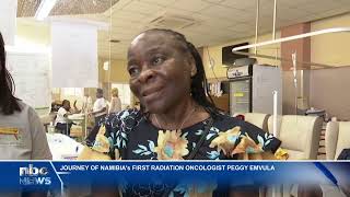 Namibia’s first radiation oncologist Dr Peggy Emvula retires  nbc [upl. by Mairhpe]