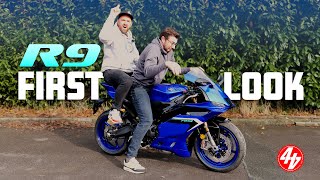 Yamaha R9 Walkaround  Engine Start [upl. by Ahsilahk]