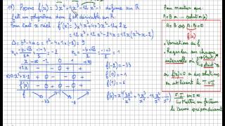 théorème des valeurs intermédiaires  nombre de solutions dune équation  exercice type Bac [upl. by Innor906]