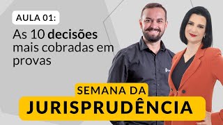 As 10 decisões mais cobradas em provas de concursos públicos [upl. by Odine]