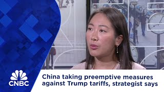 China taking preemptive measures against Trump tariffs strategist says [upl. by Eniale340]