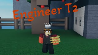 Getting Engineer T2 Roblox Critical legends [upl. by Adnert262]