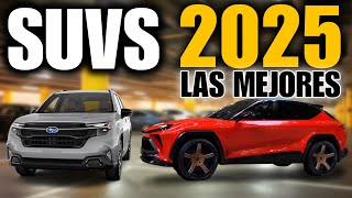 ✅ TOP 5 MEJORES SUV s PARA 2025  LAS MAS ESPERADAS del MUNDO [upl. by Ares]