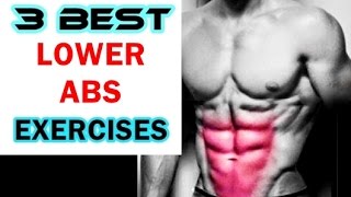 3 BEST Lower Ab Exercises [upl. by Mcgaw738]