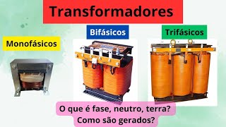 Transformador Monofásico bifásico e trifásico como funcionam  EP259 [upl. by Delphine878]