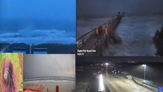 👀Watch Hurricane Helene 🔴Live Cams from Florida as it Approaches [upl. by Iman]