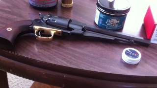 Pietta reproduction of 1858 Remington New Army [upl. by Atiuqrahs]