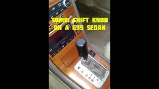 Tomei SHIFT KNOB G35 SEDAN😒 [upl. by Tomi32]