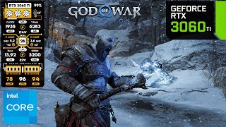 God of War Ragnarök on RTX 3060 Ti  2160p 1440p 1080p  Ultra Settings [upl. by Einnod]