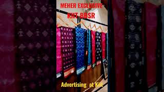 SAMBALPURI HANDLOOM SAREE IN KIITBBSR meher love advertising kiit kiituniversity kiitee bbsr [upl. by Ecirb]