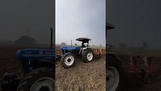 New Holland 4x4 tractordemonstration automobile farmequipmen farmequipment farming [upl. by Ytrebil]