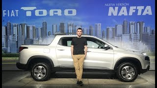 Fiat Toro Nafta  Lanzamiento en Argentina  Primer contacto [upl. by Abernon]