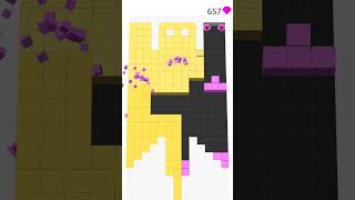 Color fill 3d level 128 gameplay in 34 seconds [upl. by Niveg]