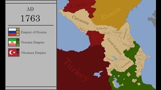 The History of the Caucasus  Every Year [upl. by Animahs]