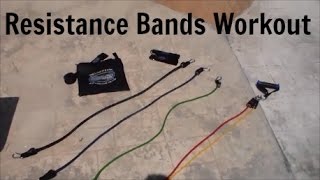 Resistance Band Workout  BodyLastics Shoulder Workout  Resistance Bands [upl. by Etteuqal]