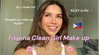 My Filipina ✨CLEAN GIRL✨Sunkissed makeup Routine  Kathleen Paton [upl. by Ulrikaumeko744]