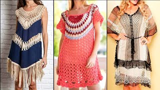 Womens Cover Up Beach Dress Beach Wear Mini Dress Ruffle Backless Ethnic Casual dress [upl. by Ruyam]