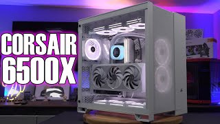 Corsair 6500D Airflow Review 6500X  The New 540 Air [upl. by Ettenahs]