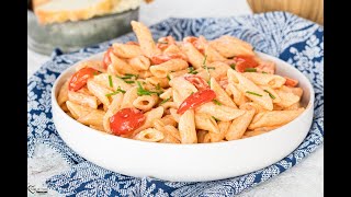 Pasta con pomodorini e philadelphia [upl. by Elyn]