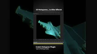 Create 3D Holograms in After Effects [upl. by Karol]