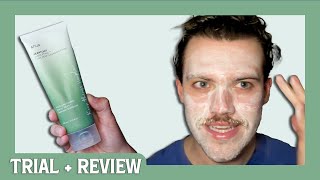 anua heartleaf quercetinol pore deep cleansing foam  trial  review [upl. by Vassar]