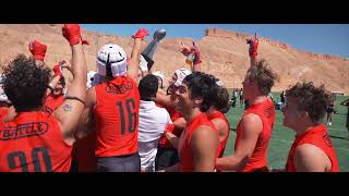 Pylon 7on7 Football Mesquite NV THE MECCA 2020 Highlights [upl. by Arbua903]