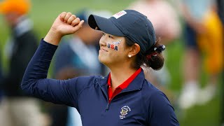 2022 Curtis Cup Day 1 Morning FourBall Matches from Merion Golf Club  Full Broadcast [upl. by Aicirt472]