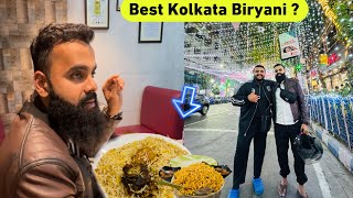 Bhai ko Kolkata Biryani kaisa laga   Must Visit Place in Park Street [upl. by Zerelda]