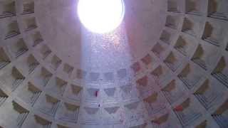 Pantheon Rome  Pentecost Rose Petals [upl. by Worlock]