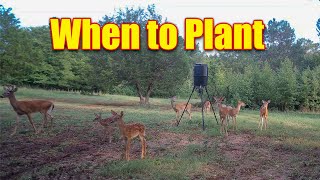 When to Plant Deer Food Plots  Use the Heavy Rain [upl. by Rachele]