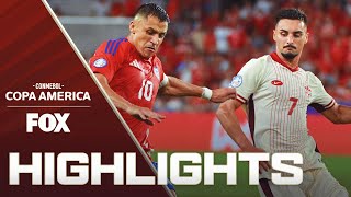 Canada vs Chile Highlights  Copa América 2024 [upl. by Anayd]