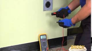 Video Perform a Voltage Check on a 240 Volt Outlet [upl. by Kcirdaed796]