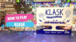 How to Play Klask  Board Game Rules amp Instructions [upl. by Ariait]