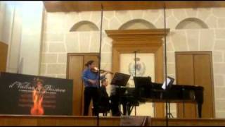 Helena Satue Cuixart Mozart Sonata kv454 part 1flv [upl. by Macfarlane]