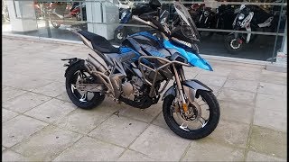 Daytona Zontes T310 Adventure 2019  Πρώτη παρουσίαση [upl. by Llebanna]