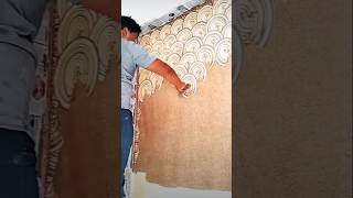 Painter lovers art viralvideo construction painting painter youtubeshorts [upl. by Hui]