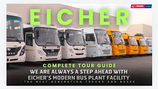 EICHER BUS ASSEMBLY PLANT eicher eichermotors engineering bus truck viralvideo trending song [upl. by Kenlay430]