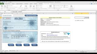 Criando Recibo Profissional no Excel [upl. by Eidurt783]
