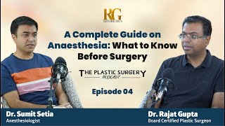 A Complete Guide on Anaesthesia What to Know Before Surgery EP 4  Dr Sumit Setia  Dr Rajat Gupta [upl. by Sung809]