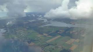 Scenic Approach and Landing in Charlottetown PEI [upl. by Lorine]