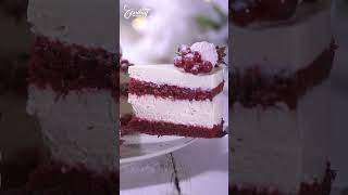 Red Velvet White Chocolate Cheesecake cheesecake christmascake [upl. by Cappello]