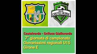 Castelverde vs Grifone Gialloverde  17112024 [upl. by Siskind711]