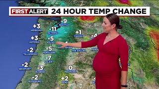 First Alert Sunday evening FOX 12 weather forecast 811 [upl. by Paik]