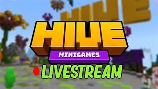 Minecraft Live Hive Road to 100 subs live hive fun [upl. by Nitin940]